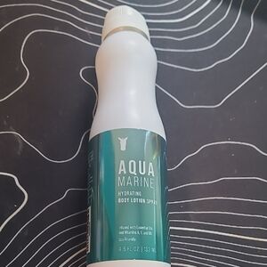 Pink Zebra Aqua Marine Body Lotion Spray - White and Teal